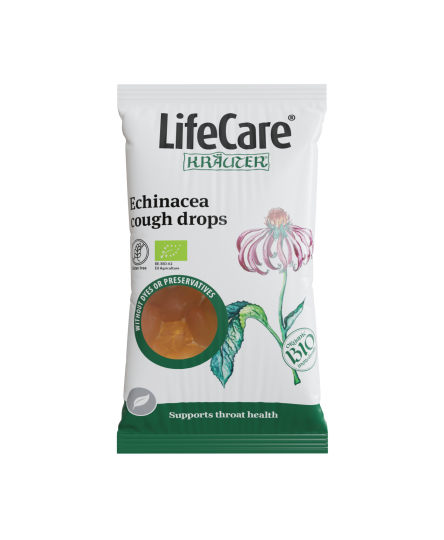 Bomboane pentru tuse, cu echinacea BIO, Life Care®