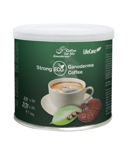 Strong ECO Coffee, cu Ganoderma, Life Care®