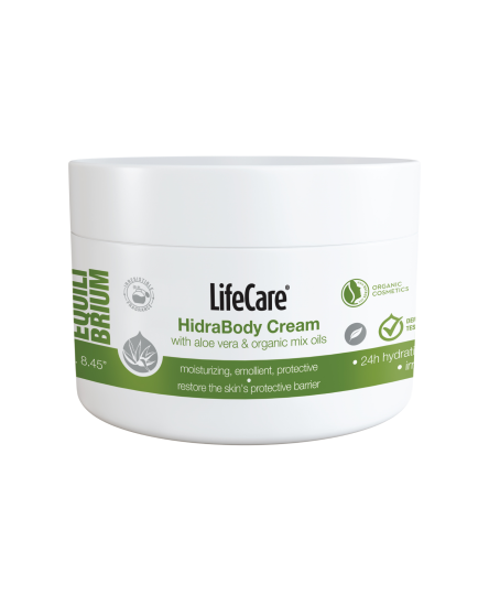Crema de corp hidratanta, cu aloe vera si mix de uleiuri organice,  EQUILIBRIUM, Life Care®