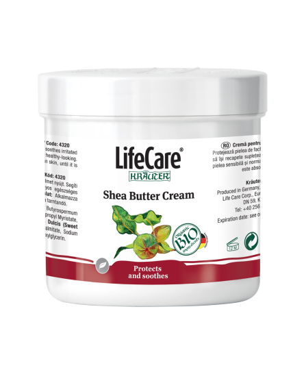Crema pentru corp, cu unt de Shea si plante BIO, Life Care®