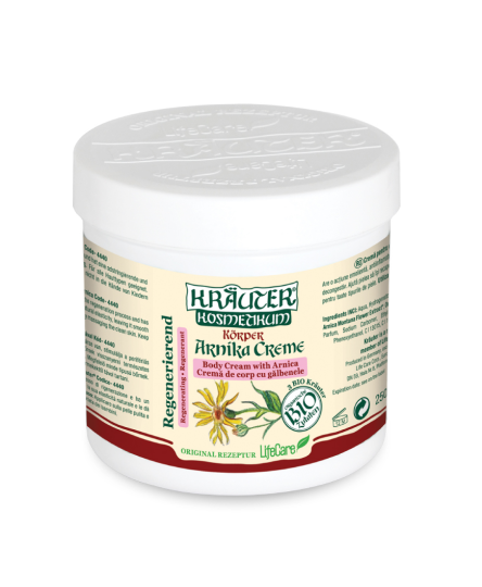 Crema regeneranta pentru corp, cu arnica montana BIO, Life Care®