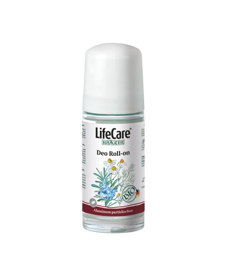 Deo antiperspirant roll-on, cu musetel si rozmarin BIO, Life Care®