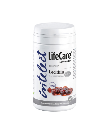 Lecitina din seminte de floarea soarelui, capsule moi, Life Care®