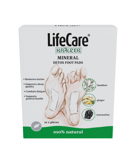 Plasturi detoxifianti pentru picioare, MINERAL, Life Care®
