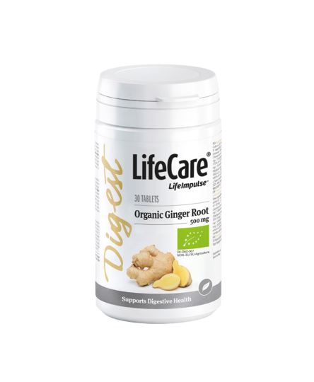 Radacina de Ghimbir Ecologica, 500mg, Life Care®