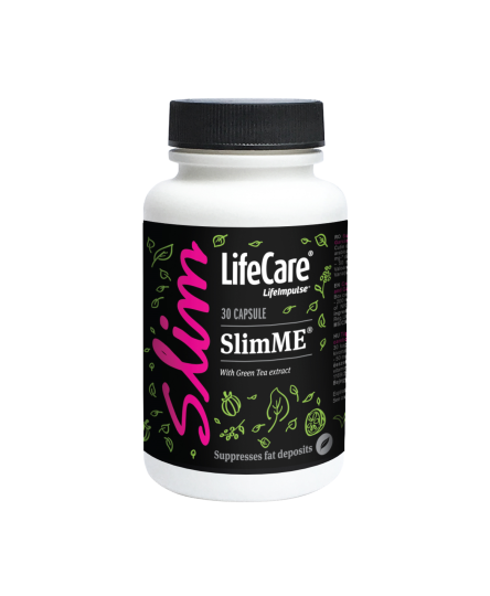 SlimMe pentru slabit, cu extract din ceai verde BIO, Life Care®