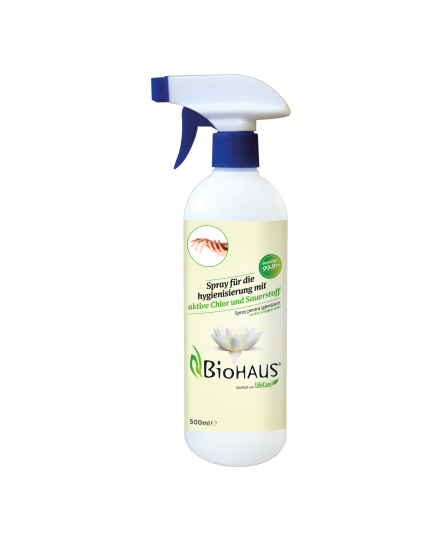 Spray cu clor si oxigen activ BioHAUS® - 500 ml