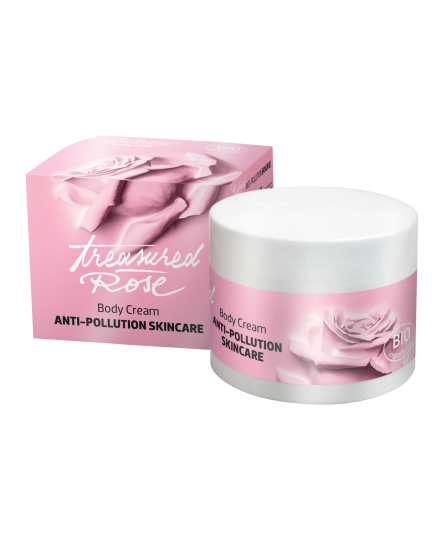 Crema de corp, Treasured Rose, cu apa de trandafiri BIO, Life Care®