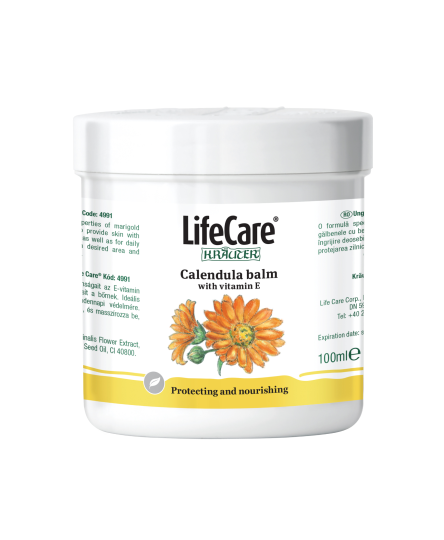 Unguent cu galbenele si vitamina E, Life Care®