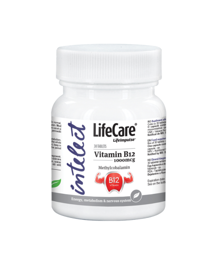 Vitamina B12 Methylcobalamin 1000 mcg, Life Care®