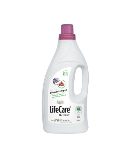 Detergent BIO lichid, cu nuci de sapun si ulei esential de lavanda, Life Care®