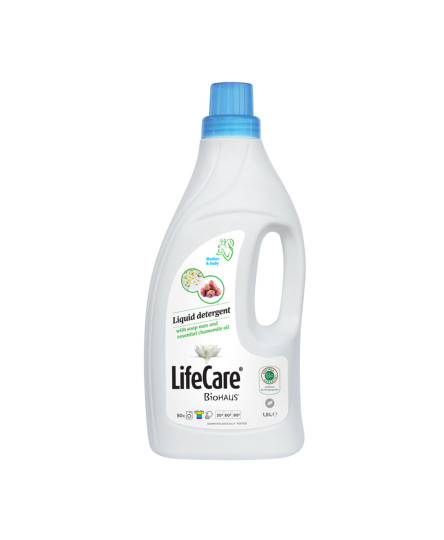 Detergent BIO lichid, cu nuci de sapun si ulei esential de musetel "Mama si copilul", Life Care®