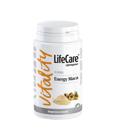 Energy Maca, cu Aschwagandha si Omega 3, Life Care®