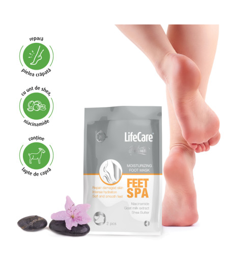 Masca hidratanta pentru picioare, FEET SPA, Life Care®