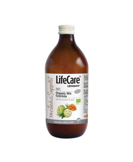Mix Ecologic antioxidant, cu Graviola, catina si mere, Life Care®
