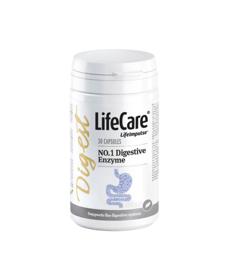 NO.1 Digestive Enzyme, cu bromelaina si papaina, Life Care®