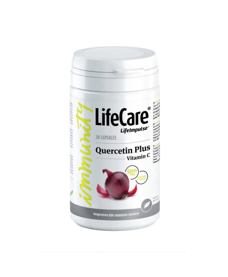 Quercetin Plus Vitamin C, 500 mg, Life Care®