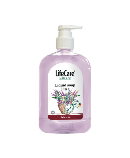 Sapun lichid 3 in 1, cu lavanda si plante BIO, Life Care®
