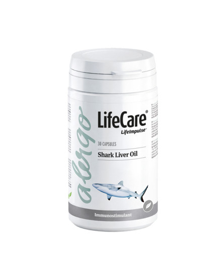 Shark Liver Oil, cu ulei BIO din ficat de rechin, Life Care®