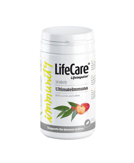 UltimateImmuno, cu acerola si salcie BIO, Life Care®