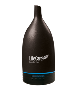 Aparat Aroma Diffuser Ceramic Black (Negru), Life Care®