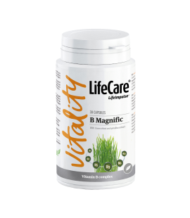 B Magnific, complex de vitamina B1, B2, B3, B5, B6, B12, Life Care®
