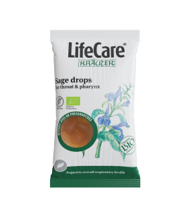 Bomboane pentru gat, cu salvie BIO, Life Care®