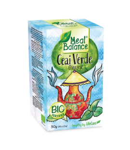 Ceai Ecologic, verde Chinezesc pentru detoxifiere, Life Care®