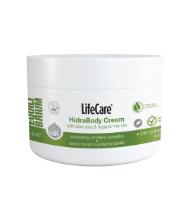 Crema de corp hidratanta, cu aloe vera si mix de uleiuri organice,  EQUILIBRIUM, Life Care®