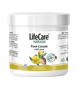 Crema pentru picioare, cu uree si plante BIO, Life Care®