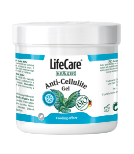 Gel anticelulitic sensitive touch, cu menta BIO, Life Care®
