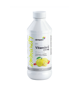 Supliment lichid cu vitamina C și Calciu, pentru sistemul imunitar, Life Care®