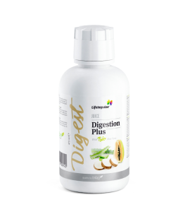 Supliment lichid digestie, Digestion Plus, cu Aloe Vera si papaya BIO, Life Care®