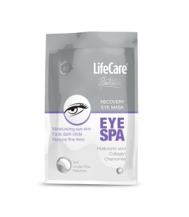 Masca hidratanta pentru ochi, EYE SPA, cu Acid Hialuronic si Colagen, Life Care®
