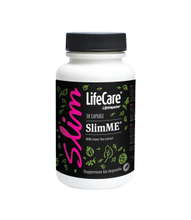 SlimMe pentru slabit, cu extract din ceai verde BIO, Life Care®