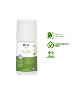 Deodorant roll-on cu aloe vera si rozmarin BIO, EQUILIBRIUM, Life Care®