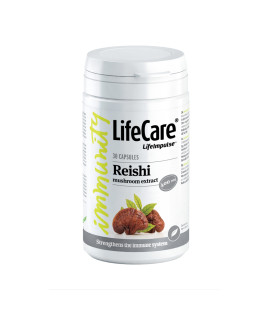 Extract de ciuperca Reishi, 400 mg, Life Care®