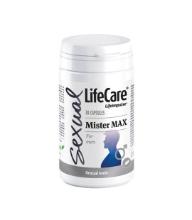 MisterMax, Tonic sexual, cu maca BIO, Life Care®