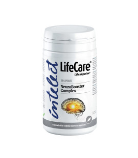 NeuroBooster Complex, cu extract de Brahmi si L-Triptofan, Life Care®