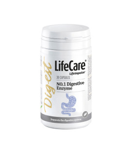 NO.1 Digestive Enzyme, cu bromelaina si papaina, Life Care®