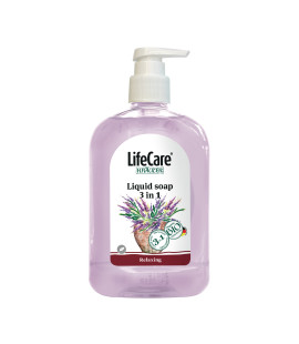 Sapun lichid 3 in 1, cu lavanda si plante BIO, Life Care®