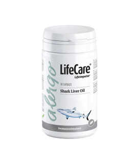 Shark Liver Oil, cu ulei BIO din ficat de rechin, Life Care®