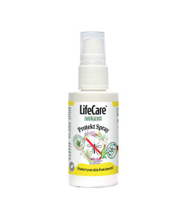 Spray anti insecte, Protekt Spray, cu citronela si plante BIO, Life Care®
