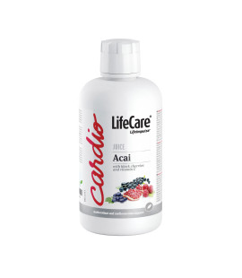 Supliment lichid antioxidant, din suc BIO de Acai si cirese negre, Life Care®