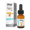 Vitamina D3, picaturi pentru copii, 5 mcg, 400 UI, Life Care®